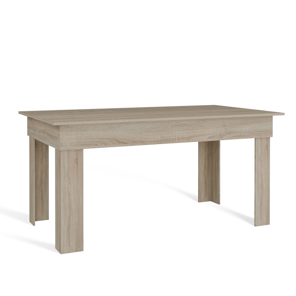 1 Madras Dining Table 160cm - Sonoma Oak - Image 1