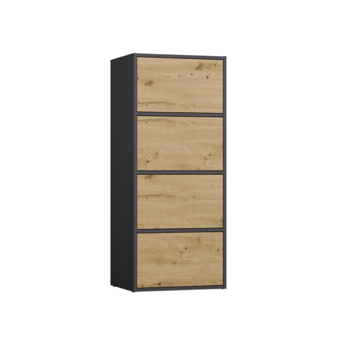 Alma Anthracite & Oak Sideboard - Image 7