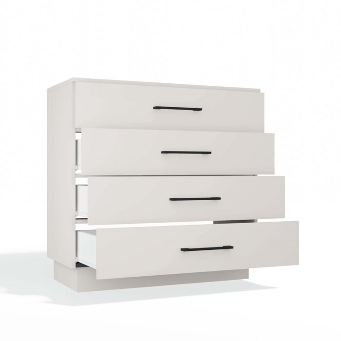 Amber 4-Drawer Dresser in Beige Finish - Image 14