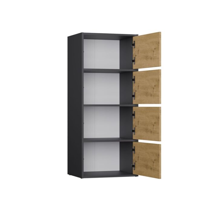 Alma Anthracite & Oak Sideboard - Image 8