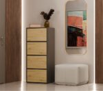 Alma Anthracite & Oak Sideboard - Image 2