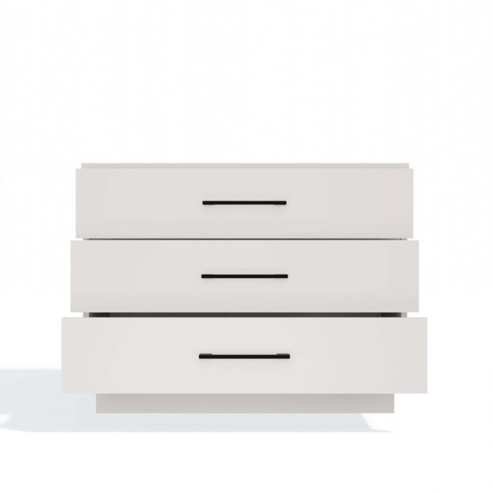Amber 3-Drawer Chest – Cashmere Beige - Image 9