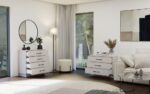 Amber 4-Drawer Dresser in Beige Finish - Image 2