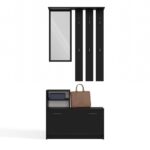 Ebony Black Wardrobe - Image 3