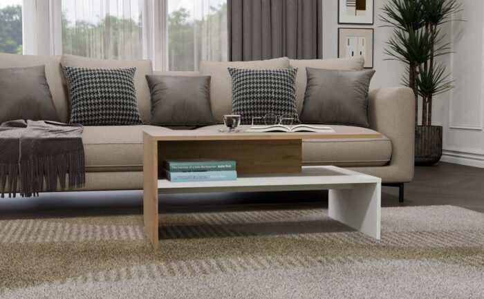 Lumen White Coffee Table - Image 4