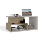 Prima Coffee Table - White & Sonoma Oak - Image 3