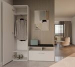 Lumino White Wardrobe - Image 4