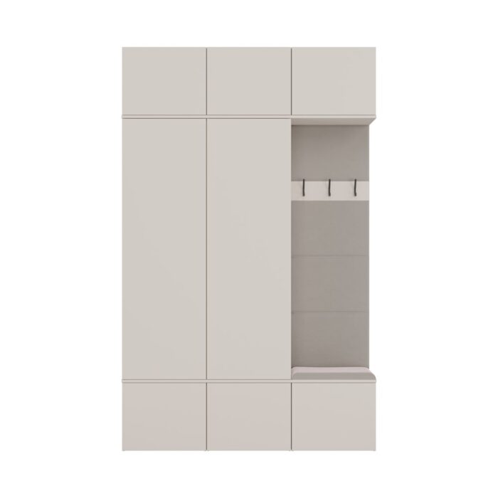 Aventis Anthracite Oak Wardrobe - Image 5