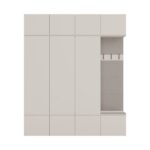 Haven V Triple Wardrobe with Hook - Image 8