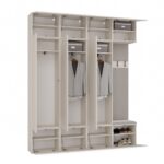 Haven V Triple Wardrobe with Hook - Image 2
