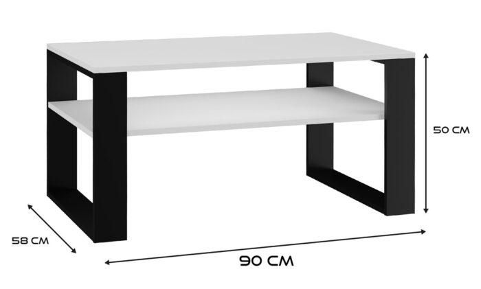 Fusion Dual-Tone Mini Table - Image 4