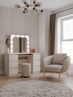 Aurora Beige Vanity Set - Image 2
