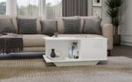 Denver Coffee Table - White Gloss - Image 3