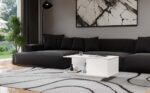 Denver Coffee Table - White Gloss - Image 8