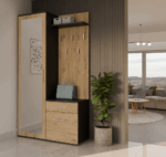 Aventis Anthracite Oak Wardrobe - Image 7