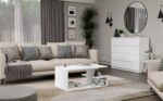 Haven White Coffee Table - Image 7