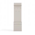Duo Hallway Set - Shoe Cabinet & Coat Rack - Cashmere - Image 5