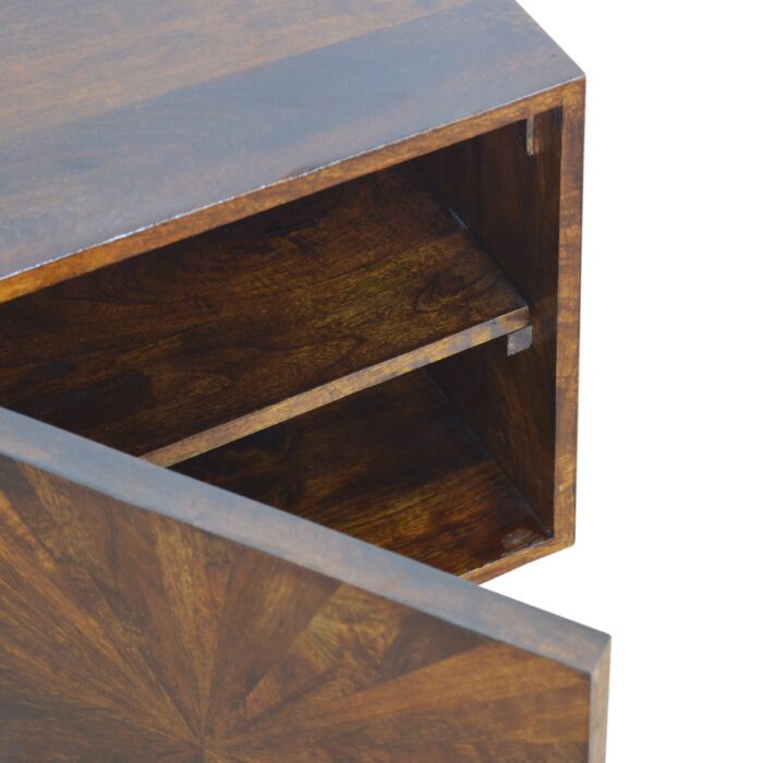 Chestnut Sunrise Cabinet - Image 4