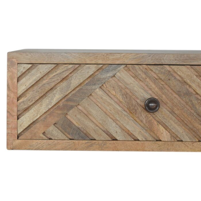 Floating Line Carved Bedside - Image 4