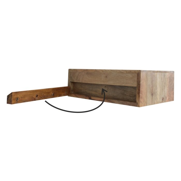 Floating Line Carved Bedside - Image 8
