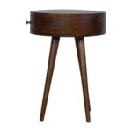Nordic Chestnut Circular Bedside - Image 7
