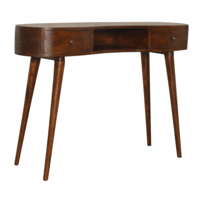 Chestnut Wave Writing Desk - Image 1