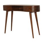 Chestnut Wave Writing Desk - Image 2