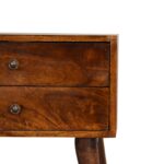 Chestnut Modern Solid Wood Bedside - Image 4