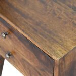 Chestnut Modern Solid Wood Bedside - Image 6