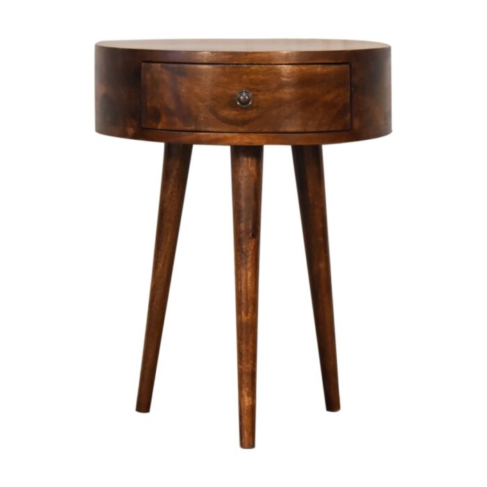 Chestnut Semi Circle Bedside - Image 1