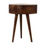 Chestnut Semi Circle Bedside - Image 2