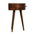Chestnut Semi Circle Bedside - Image 8