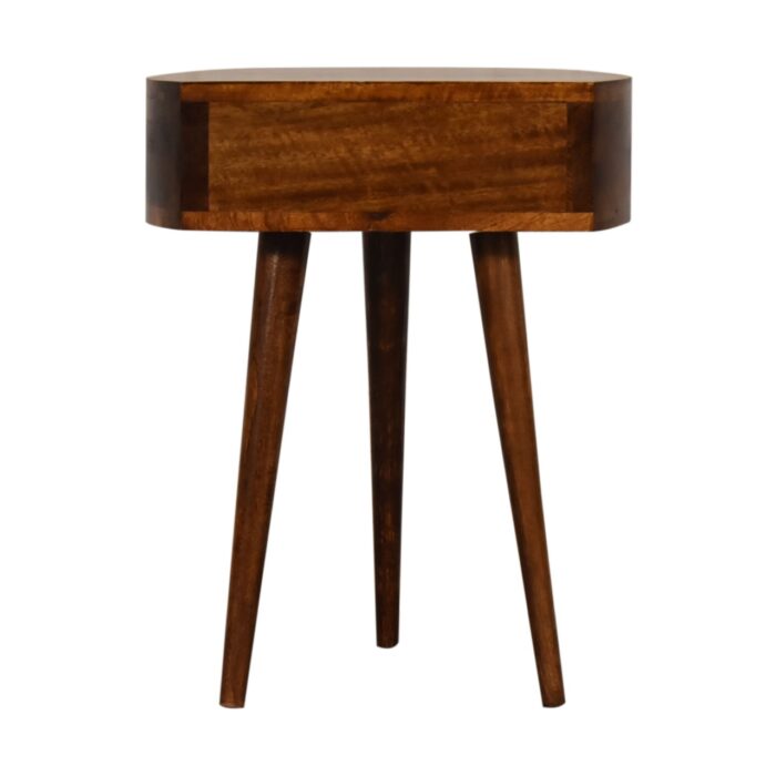 Chestnut Semi Circle Bedside - Image 9