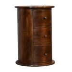 3 Drawer Chestnut Drum - Image 2