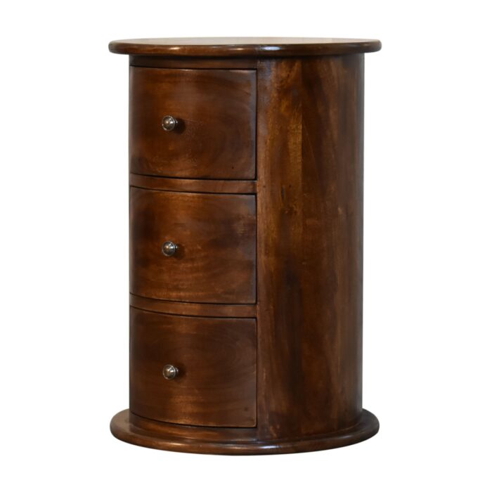 3 Drawer Chestnut Drum - Image 3