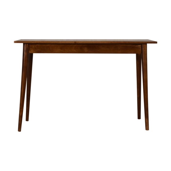2 Drawer Chestnut Writing Desk - Image 9