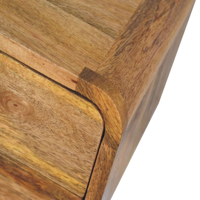 Mini Curve Oak-ish Floating Bedside - Image 5