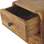 Mini Curve Oak-ish Floating Bedside - Image 6