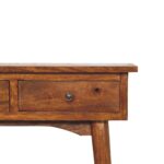 Mini Chestnut Hallway Console - Image 4