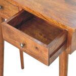 Mini Chestnut Hallway Console - Image 5