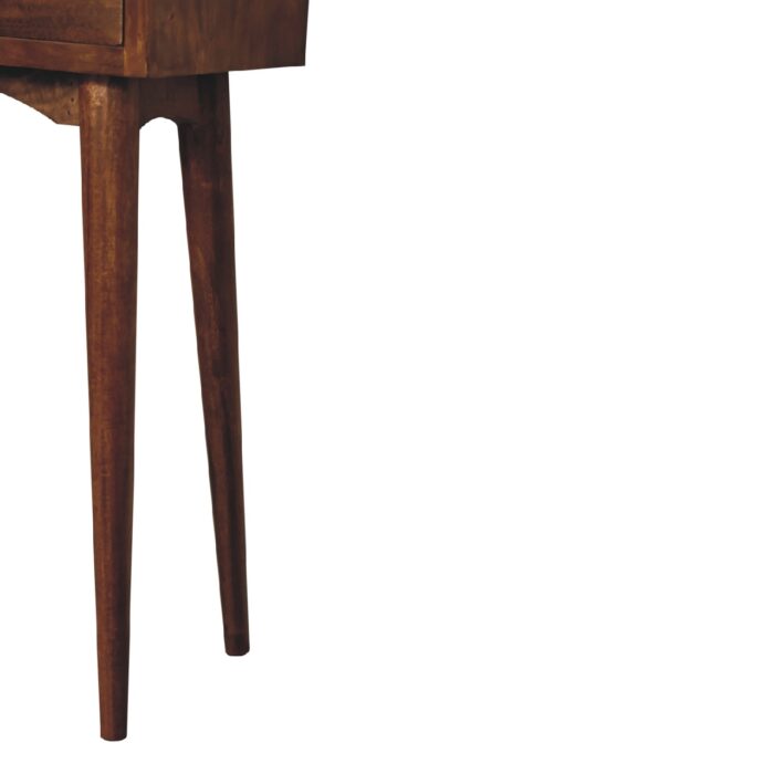 Mini Chestnut Hallway Console - Image 7