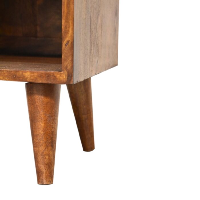 Mini Manila Gold 1 Drawer Bedside - Image 7