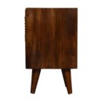 Mini Manila Gold 1 Drawer Bedside - Image 8