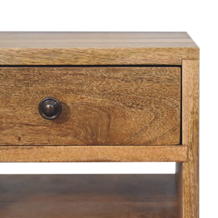 Mini Classic Multi Oak-ish Bedside - Image 4