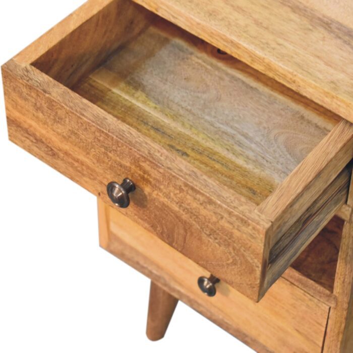 Mini Classic Multi Oak-ish Bedside - Image 6