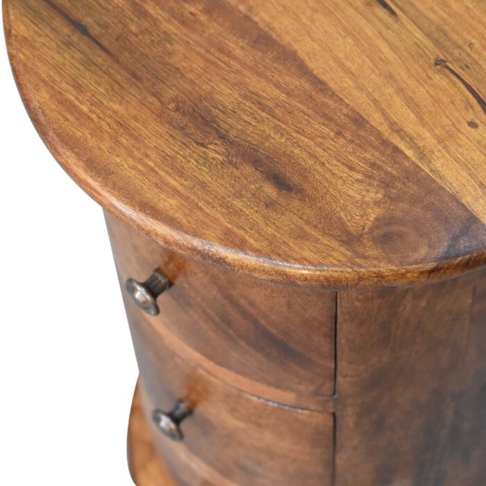 Mini Chestnut Drum Chest - Image 5
