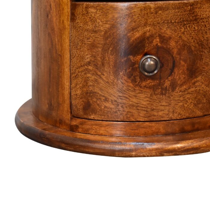 Mini Chestnut Drum Chest - Image 7