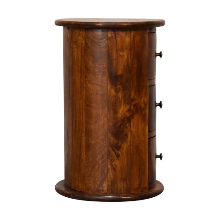 Mini Chestnut Drum Chest - Image 8