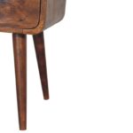 Mini Chestnut Curve Open Bedside - Image 7