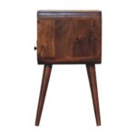Mini Chestnut Curve Open Bedside - Image 8
